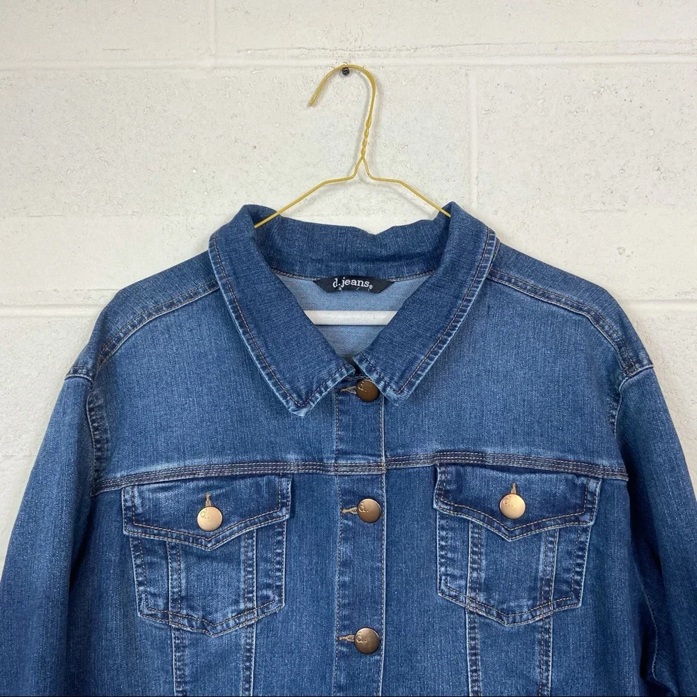 ❗️D Jeans Jean Jacket - Picture 3 of 8
